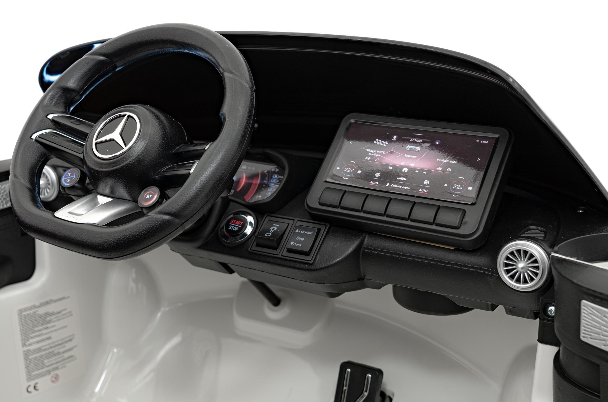 Masinuta electrica pentru copii Mercedes Benz AMG SL63 4x4 12V 200W (SL63) Alb - Autokids.ro - poza 4