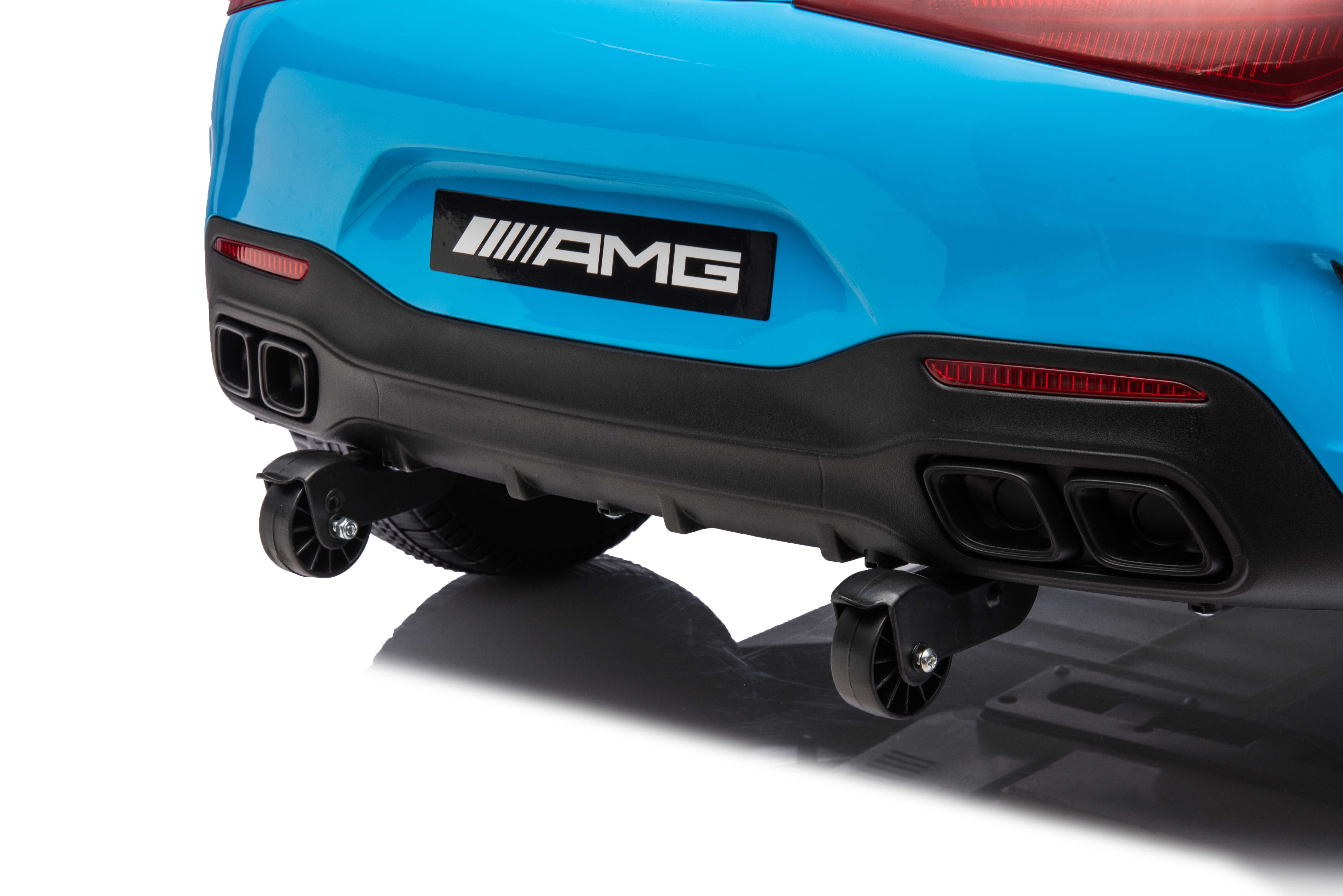 Masinuta electrica pentru copii Mercedes Benz AMG SL63 4x4 12V 200W (SL63) Albastru metalizat - Autokids.ro - poza 3