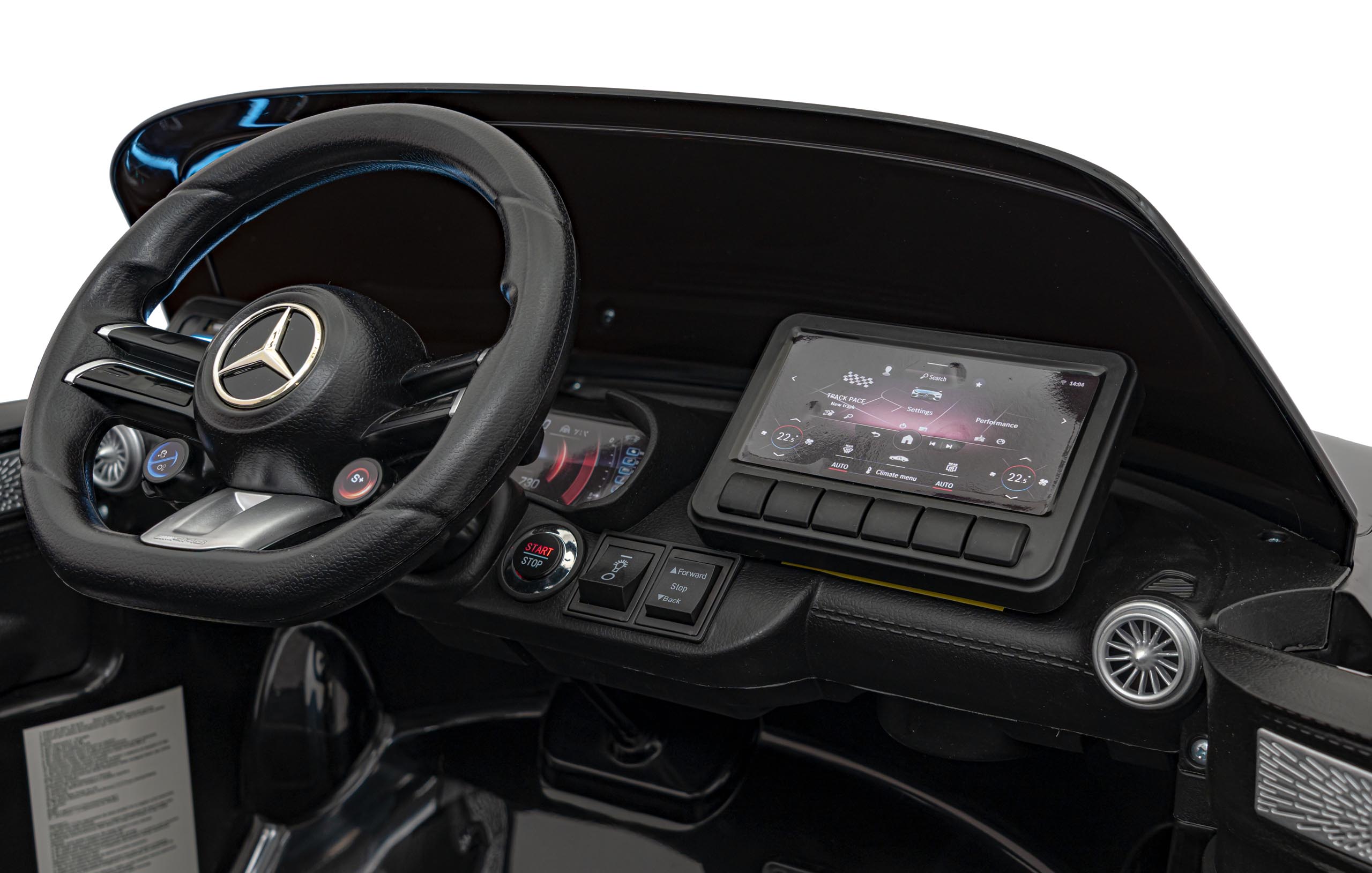 Masinuta electrica pentru copii Mercedes Benz AMG SL63 4x4 12V 200W (SL63) Negru - Autokids.ro - poza 4
