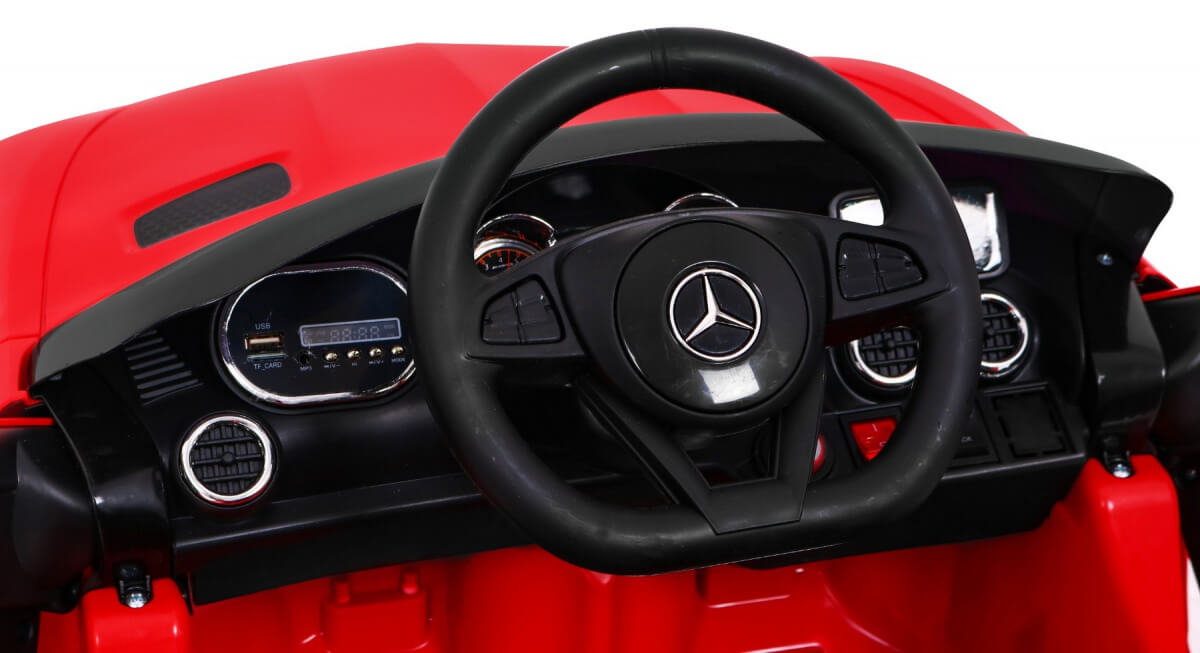 Masinuta electrica pentru copii Mercedes Benz GT (2588) Rosu - Autokids.ro - poza 3