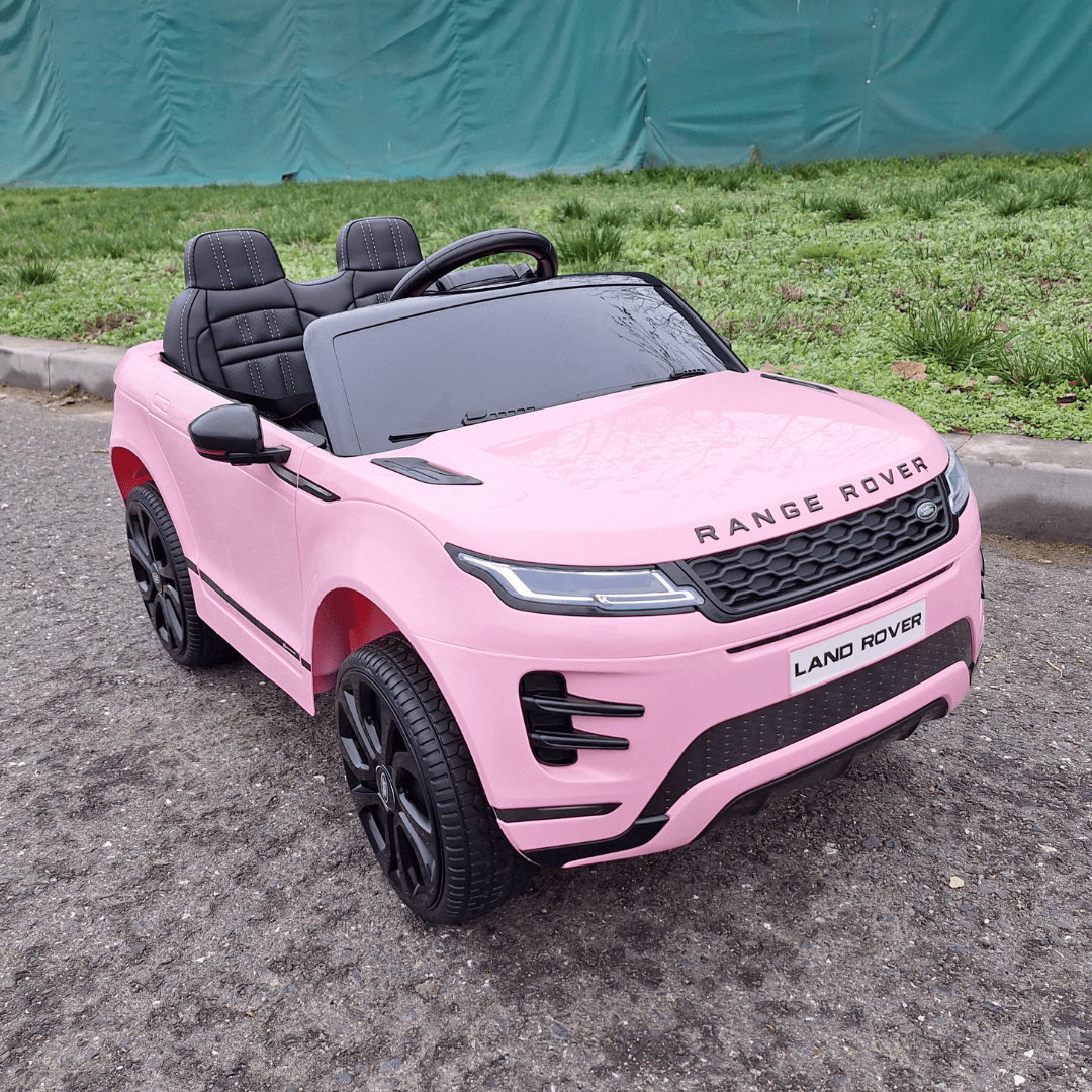 Masinuta electrica pentru copii Range Rover EVOQUE 12V 100W (RRE99) Roz - Autokids.ro - poza 1