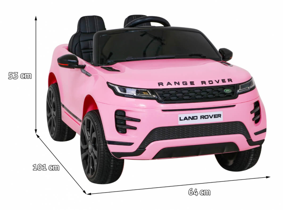 Masinuta electrica pentru copii Range Rover EVOQUE 12V 100W (RRE99) Roz - Autokids.ro - poza 2