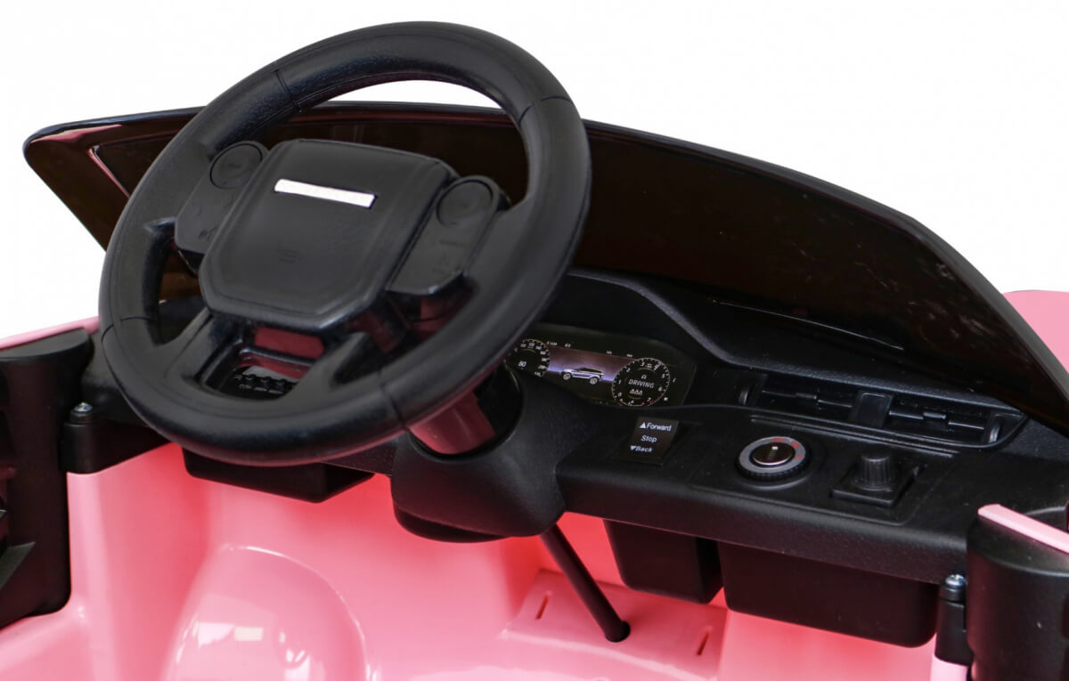 Masinuta electrica pentru copii Range Rover EVOQUE 12V 100W (RRE99) Roz - Autokids.ro - poza 5