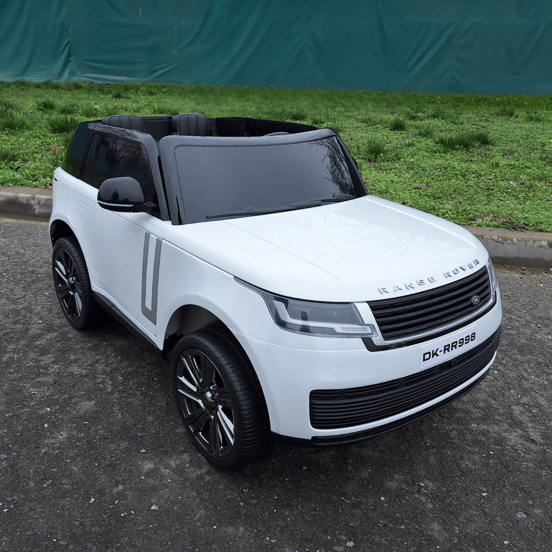 Masinuta electrica pentru copii Range Rover SV 4x4 12V 200W (998) Alb - Autokids.ro - poza 1