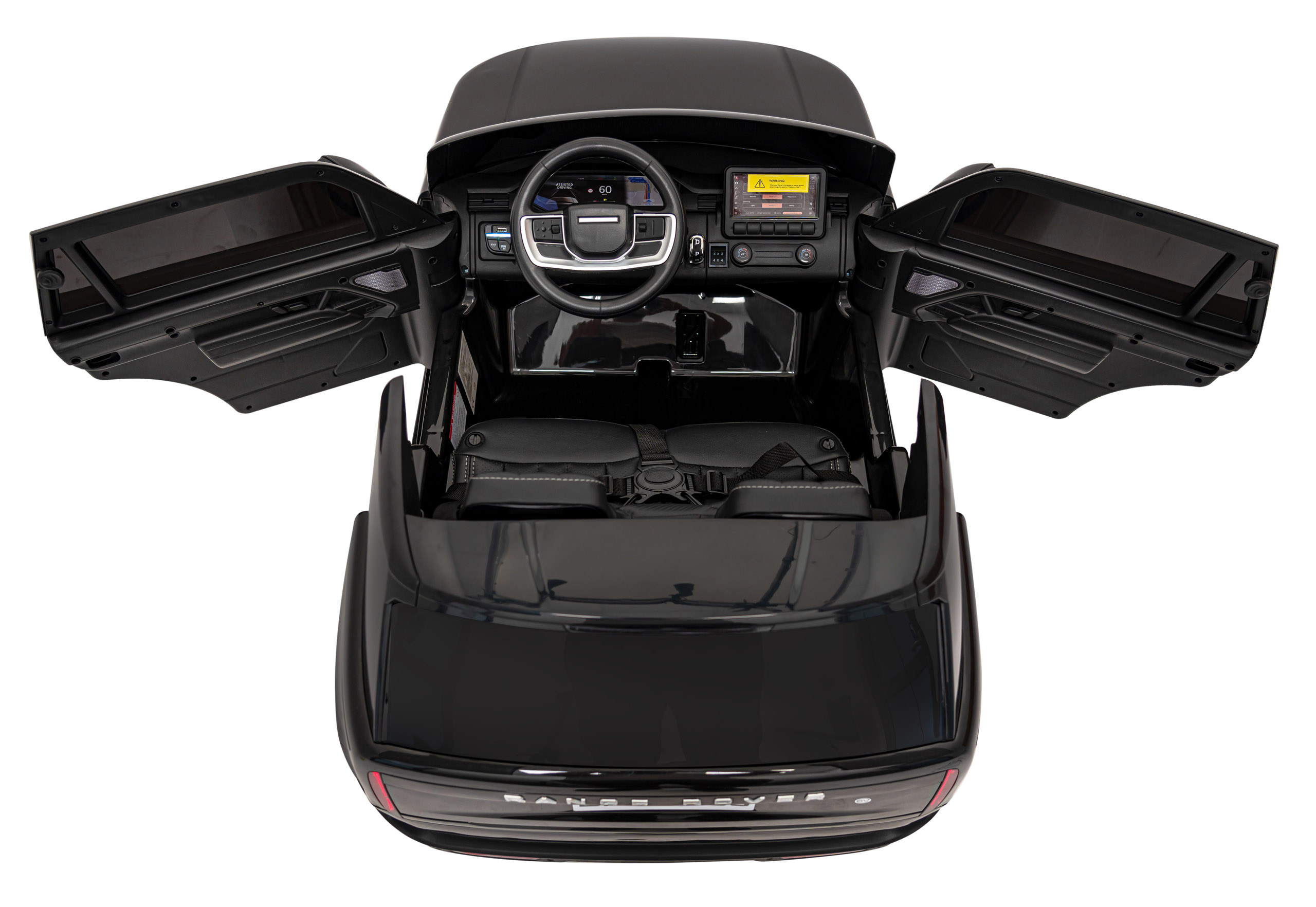 Masinuta electrica pentru copii Range Rover SV 4x4 12V 200W (998) Negru - Autokids.ro - poza 2
