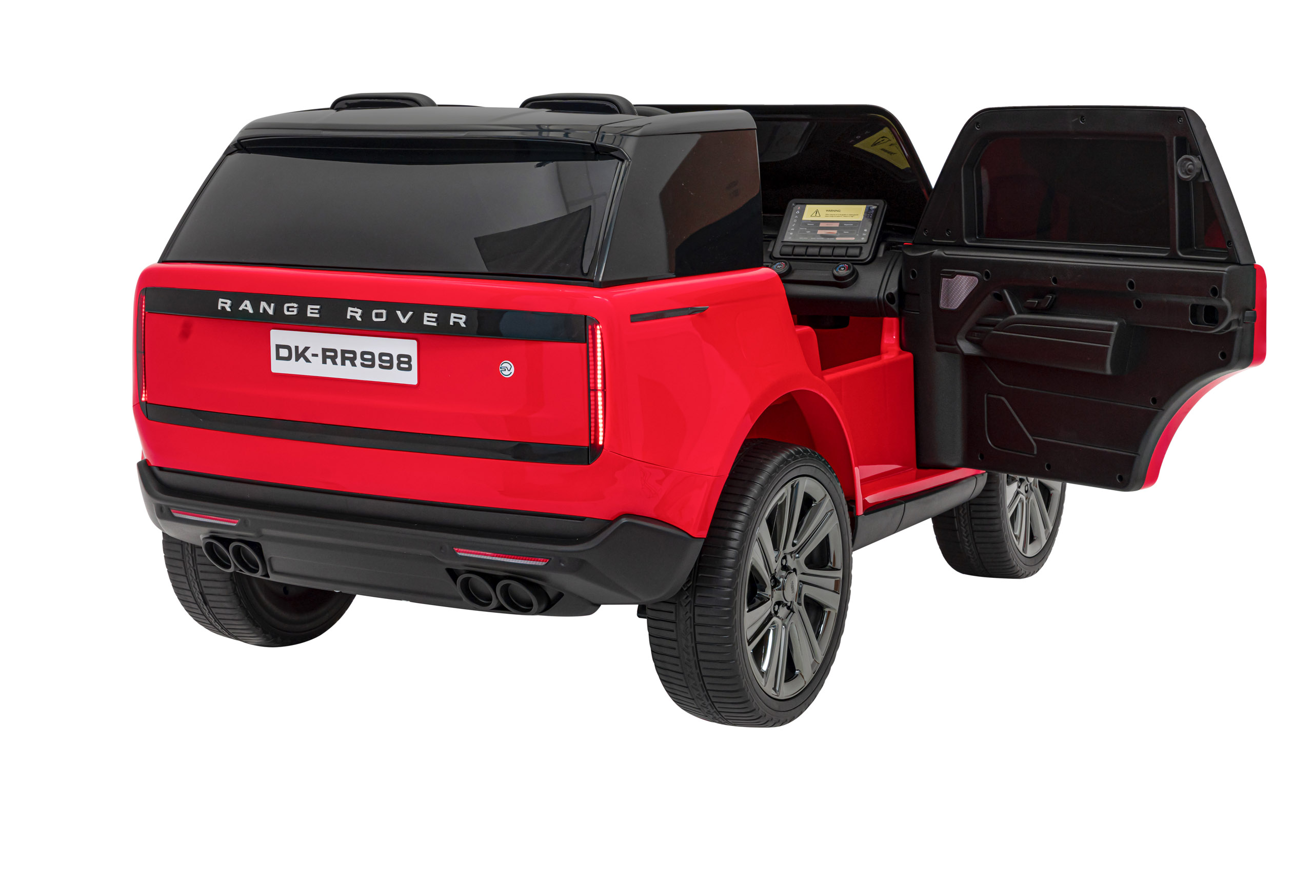 Masinuta electrica pentru copii Range Rover SV 4x4 12V 200W (998) Rosu - Autokids.ro - poza 4