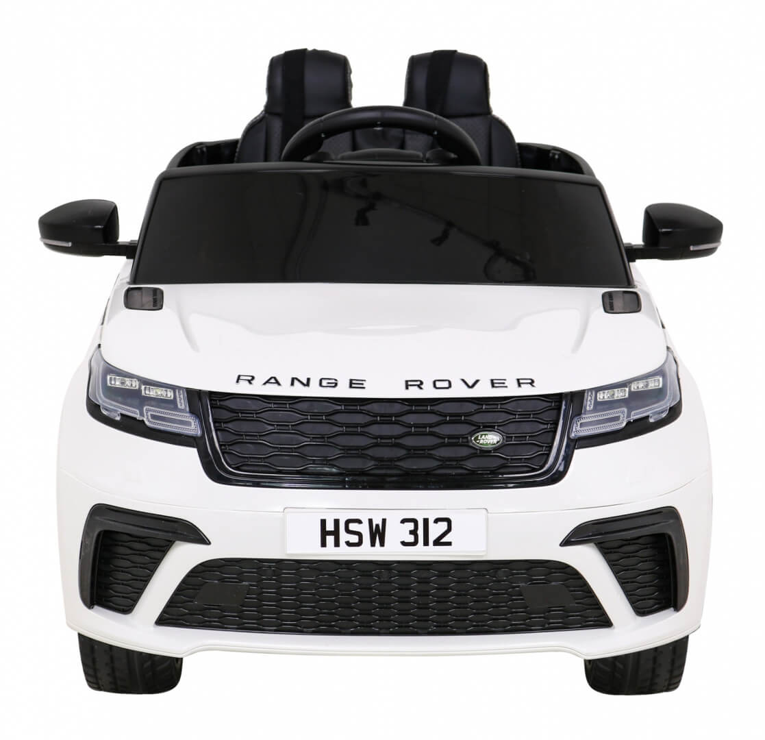 Masinuta electrica pentru copii Range Rover Velar FAST 12V 90W (2088) Alb - Autokids.ro - poza 4