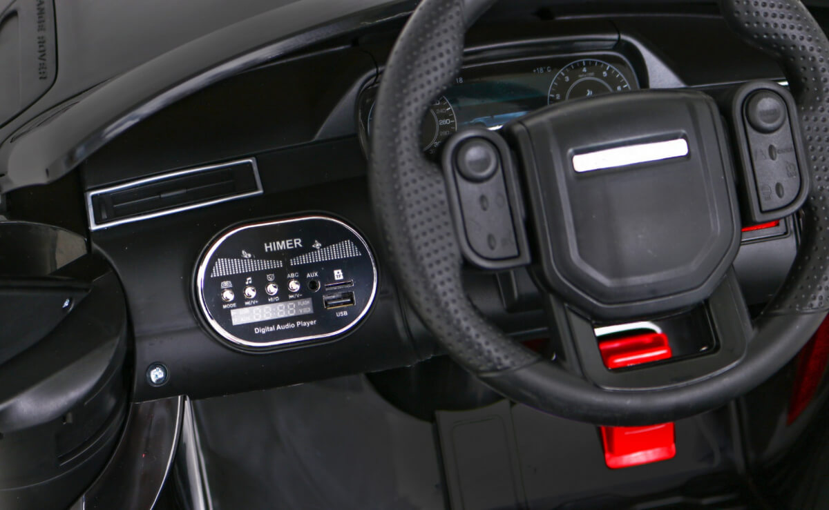 Masinuta electrica pentru copii Range Rover Velar FAST 12V 90W (2088) Negru - Autokids.ro - poza 4