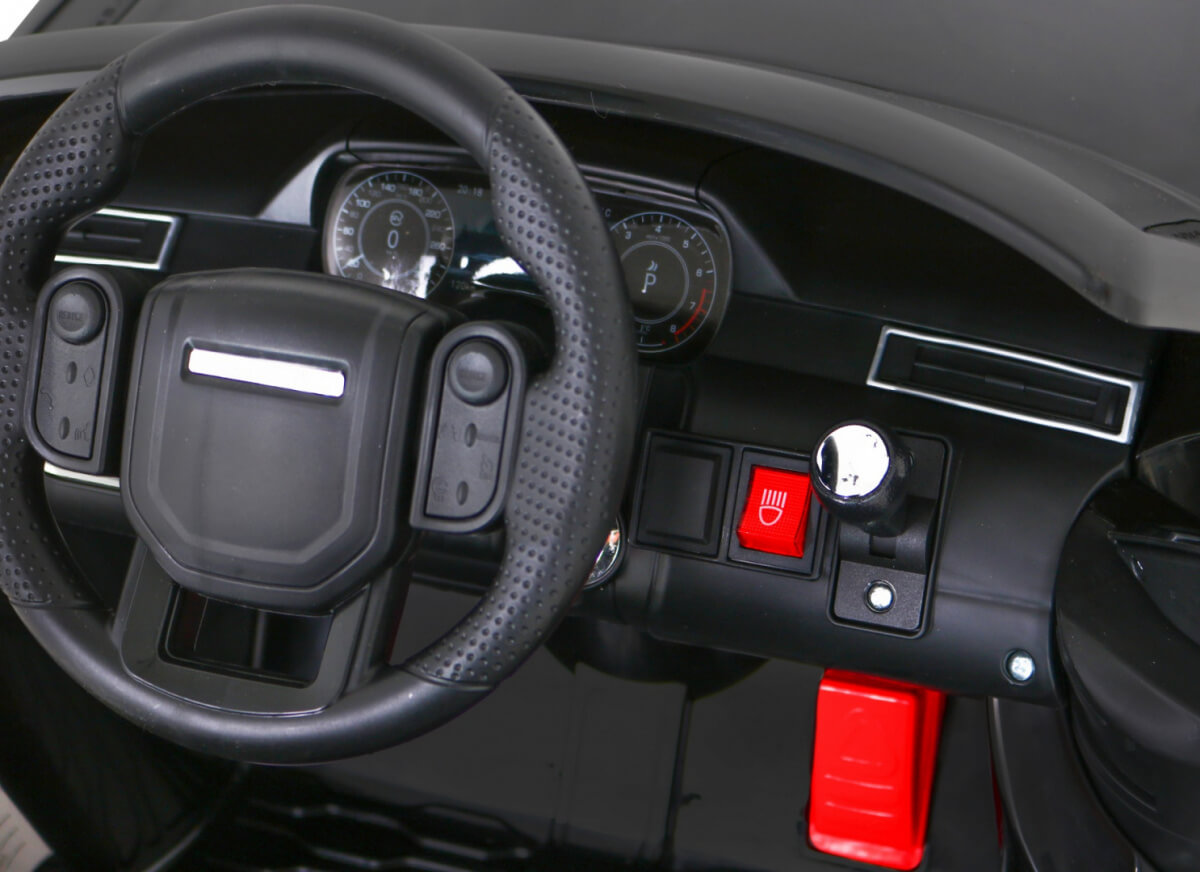 Masinuta electrica pentru copii Range Rover Velar FAST 12V 90W (2088) Negru - Autokids.ro - poza 5