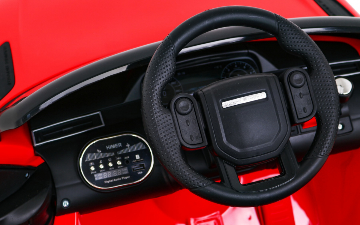 Masinuta electrica pentru copii Range Rover Velar FAST 12V 90W (2088) Rosu - Autokids.ro - poza 3