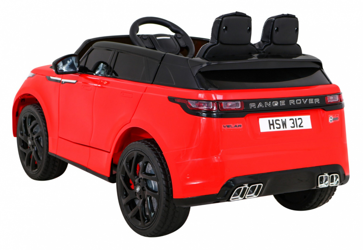 Masinuta electrica pentru copii Range Rover Velar FAST 12V 90W (2088) Rosu - Autokids.ro - poza 4