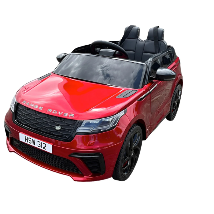 Masinuta electrica pentru copii Range Rover Velar FAST 12V 90W (2088) Visiniu metalizat - Autokids.ro - poza 1