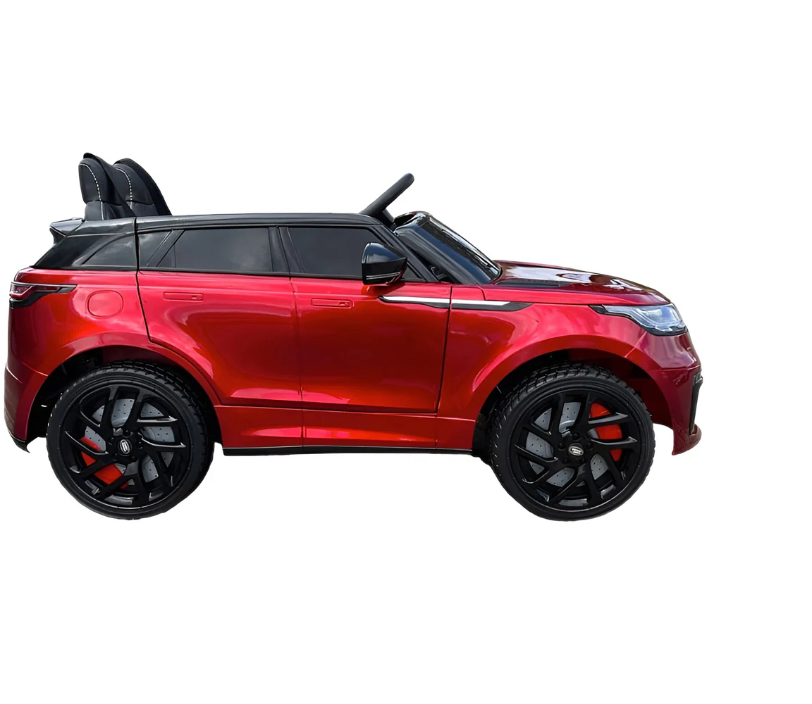 Masinuta electrica pentru copii Range Rover Velar FAST 12V 90W (2088) Visiniu metalizat - Autokids.ro - poza 3