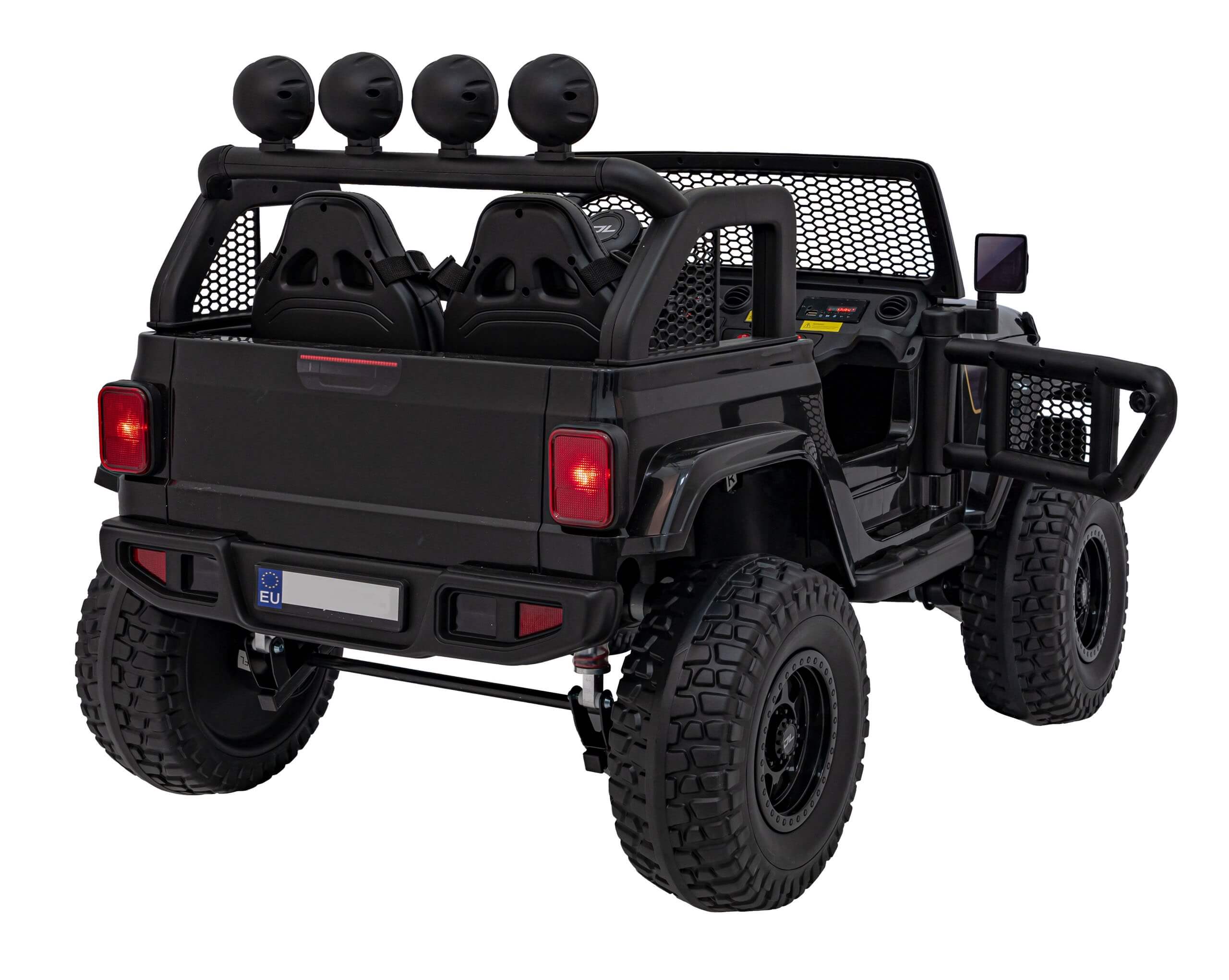 Masinuta electrica pentru copii SUV OFFROAD 4x4 (JL213) Negru - Autokids.ro - poza 3