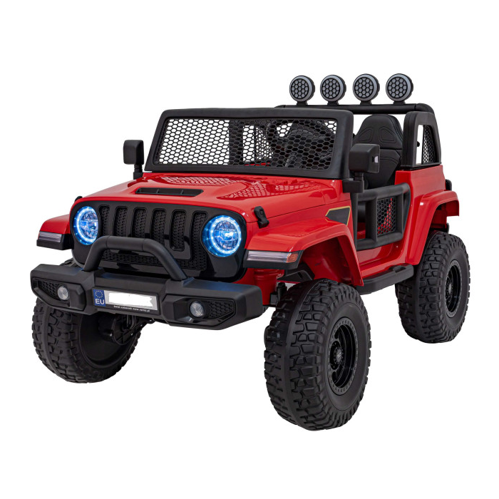 Masinuta electrica pentru copii SUV OFFROAD 4x4 (JL213) Rosu - Autokids.ro - poza 1