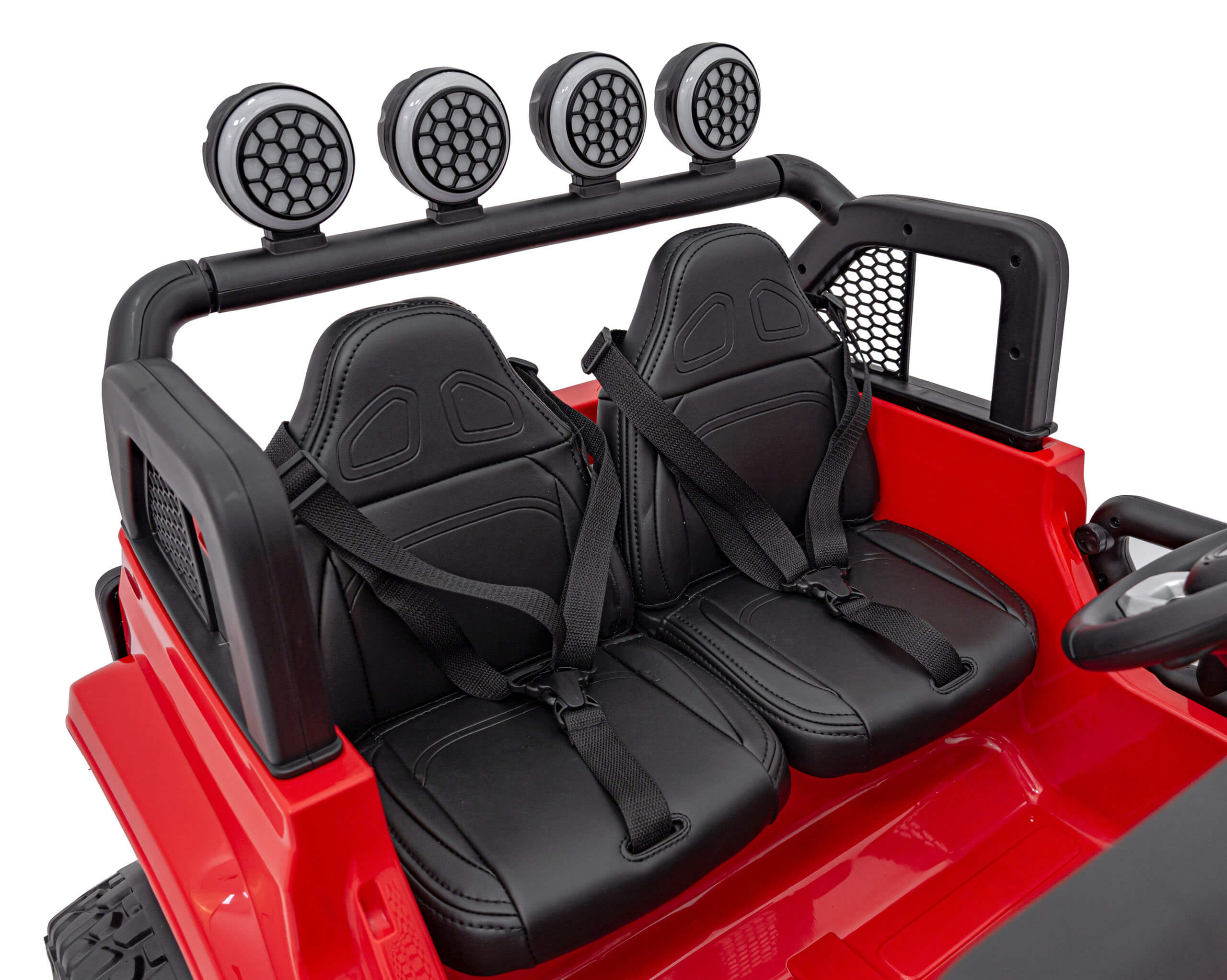 Masinuta electrica pentru copii SUV OFFROAD 4x4 (JL213) Rosu - Autokids.ro - poza 4