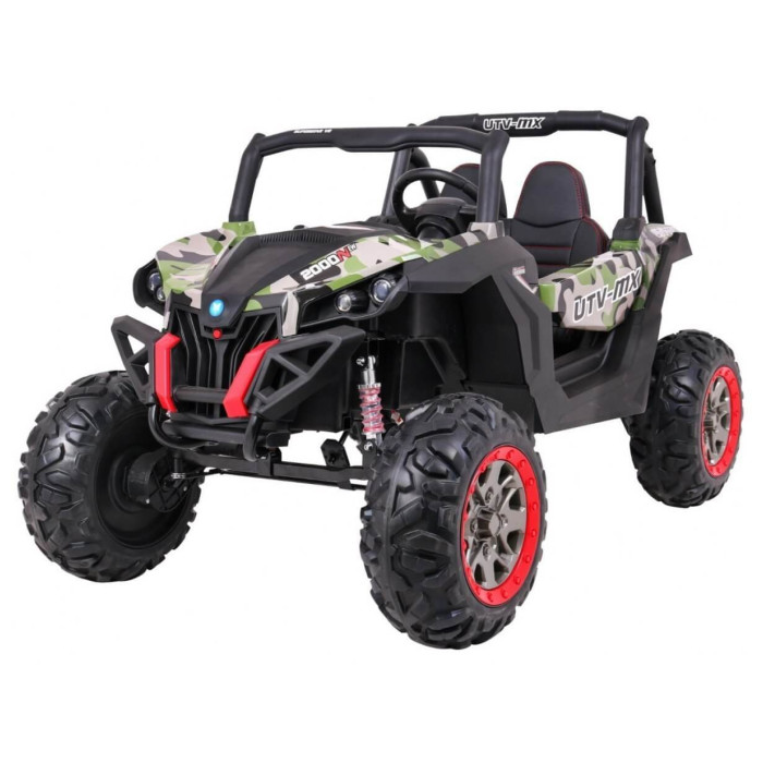 Masinuta electrica pentru copii UTV BUGGY POWER 180W 4x4 (ХМХ-603) Military - Autokids.ro - poza 1