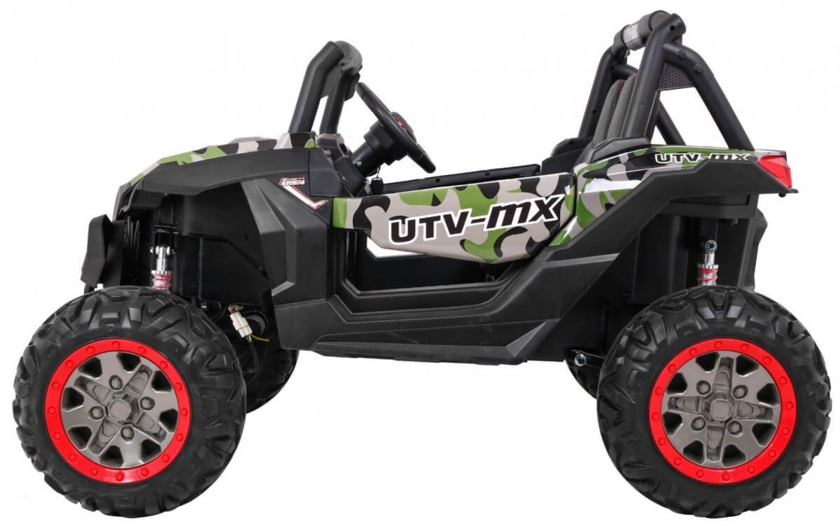 Masinuta electrica pentru copii UTV BUGGY POWER 180W 4x4 (ХМХ-603) Military - Autokids.ro - poza 3