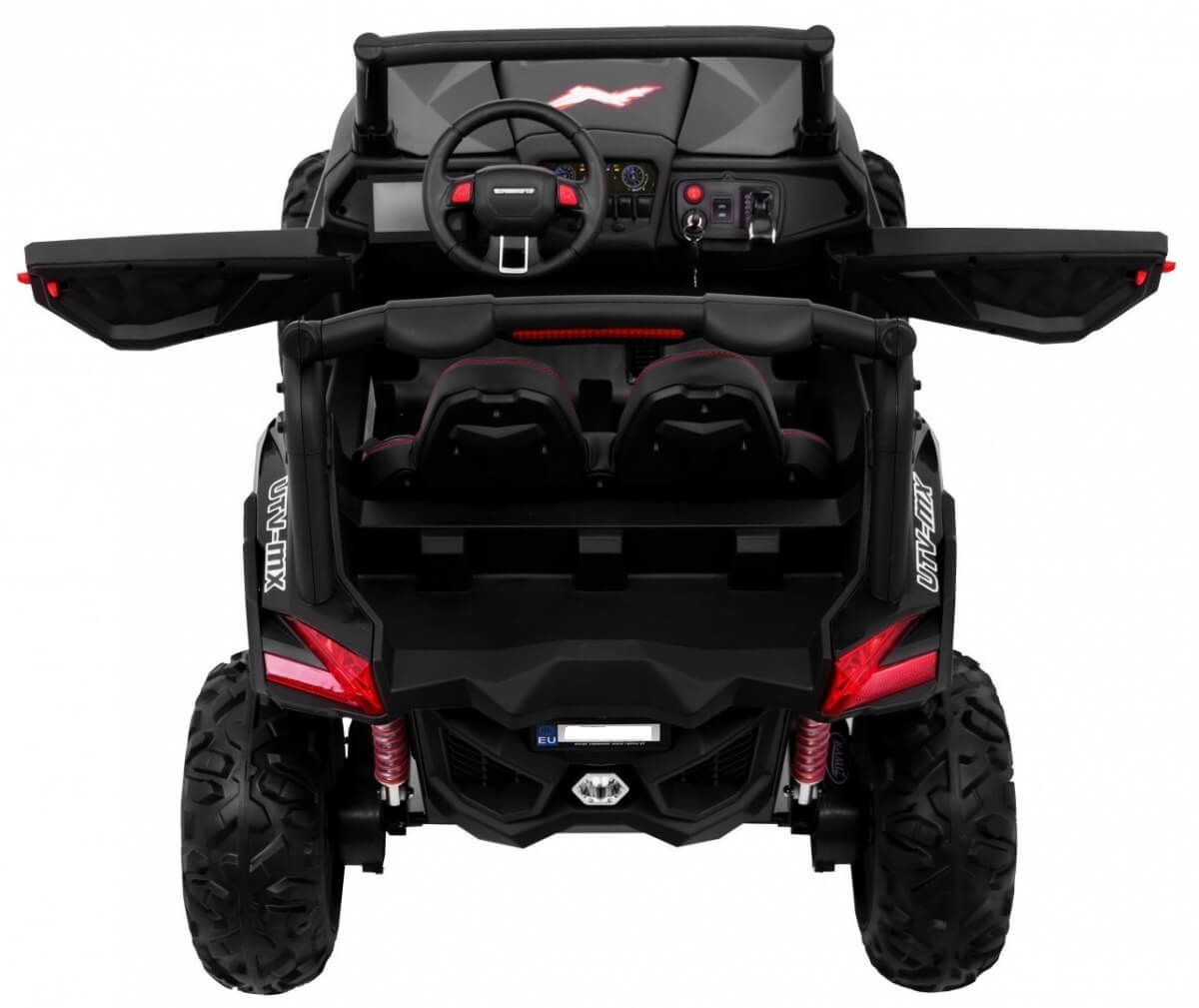 Masinuta electrica pentru copii UTV BUGGY POWER 180W 4x4 (ХМХ-603) Negru - Autokids.ro - poza 5