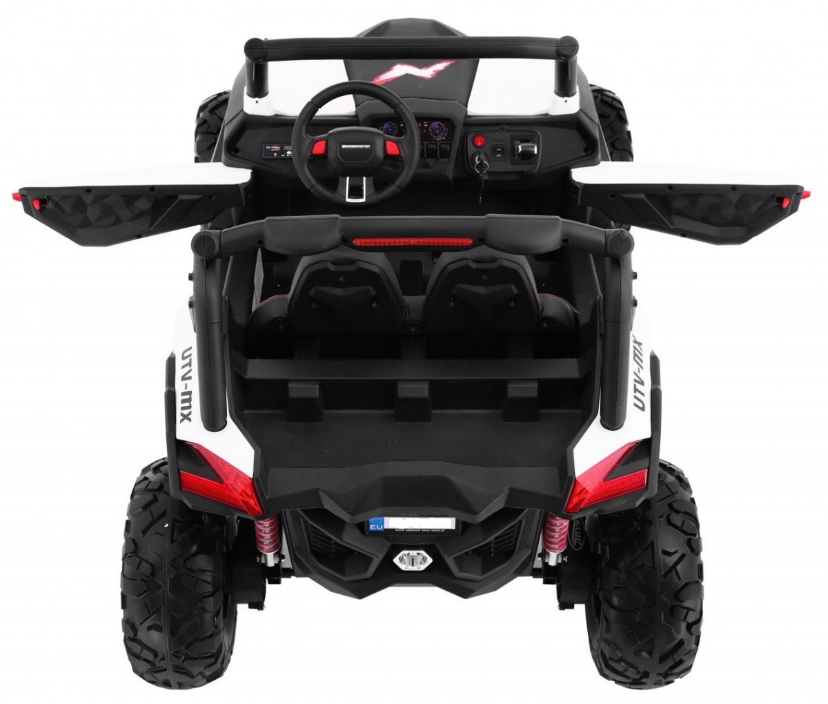 Masinuta electrica pentru copii UTV BUGGY POWER 180W 4x4 (XMX-603) Alb - Autokids.ro - poza 5