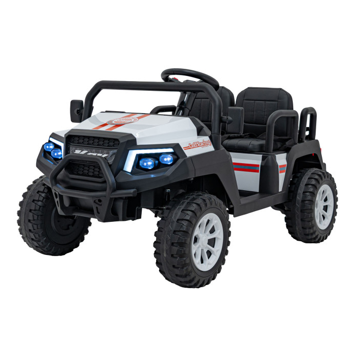 Masinuta electrica pentru copii UTV Champion 4 locuri 24V 400W (650) Alb - Autokids.ro - poza 1