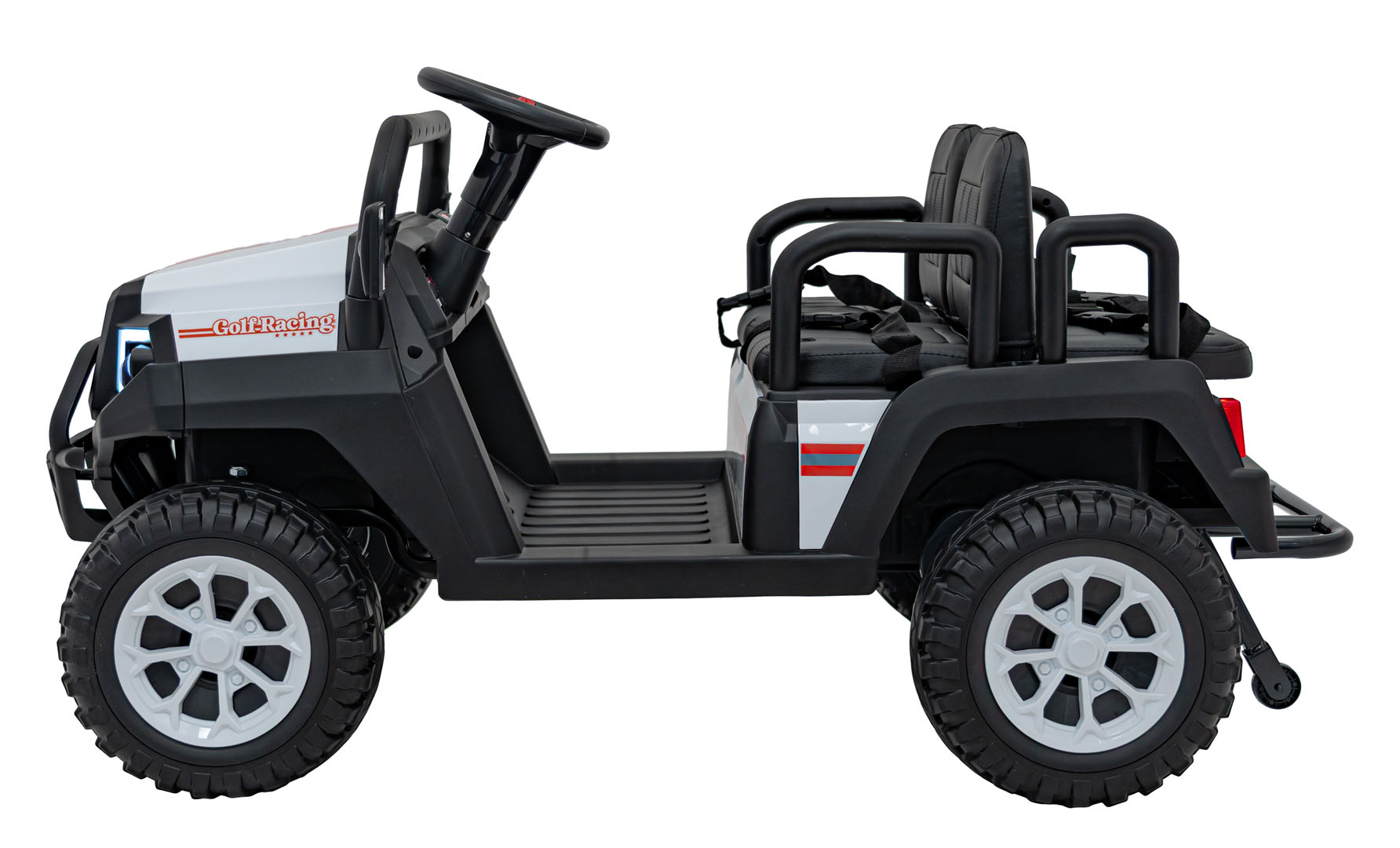 Masinuta electrica pentru copii UTV Champion 4 locuri 24V 400W (650) Alb - Autokids.ro - poza 4