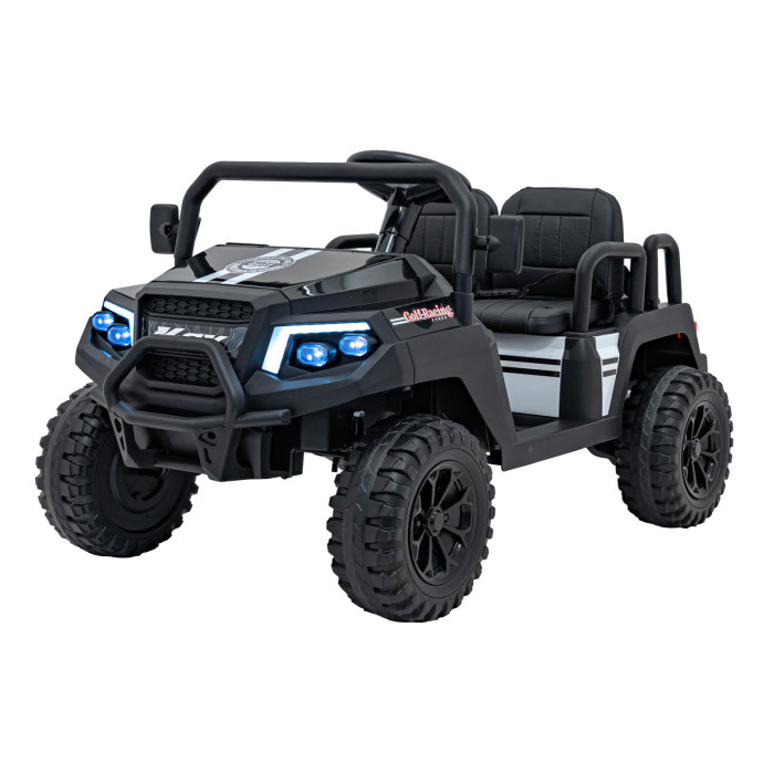 Masinuta electrica pentru copii UTV Champion 4 locuri 24V 400W (650C) Negru - Autokids.ro - poza 1