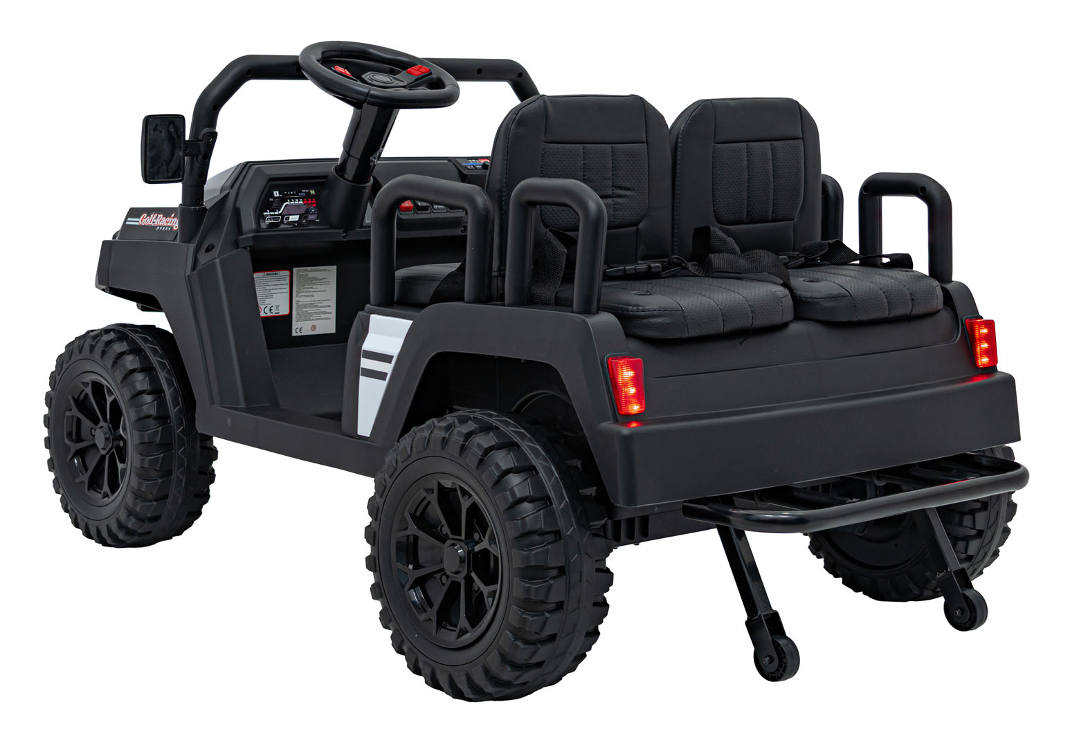 Masinuta electrica pentru copii UTV Champion 4 locuri 24V 400W (650C) Negru - Autokids.ro - poza 5