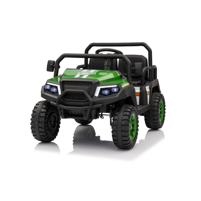 Masinuta electrica pentru copii UTV Champion 4 locuri 24V 400W (650C) Verde - Autokids.ro - poza 1