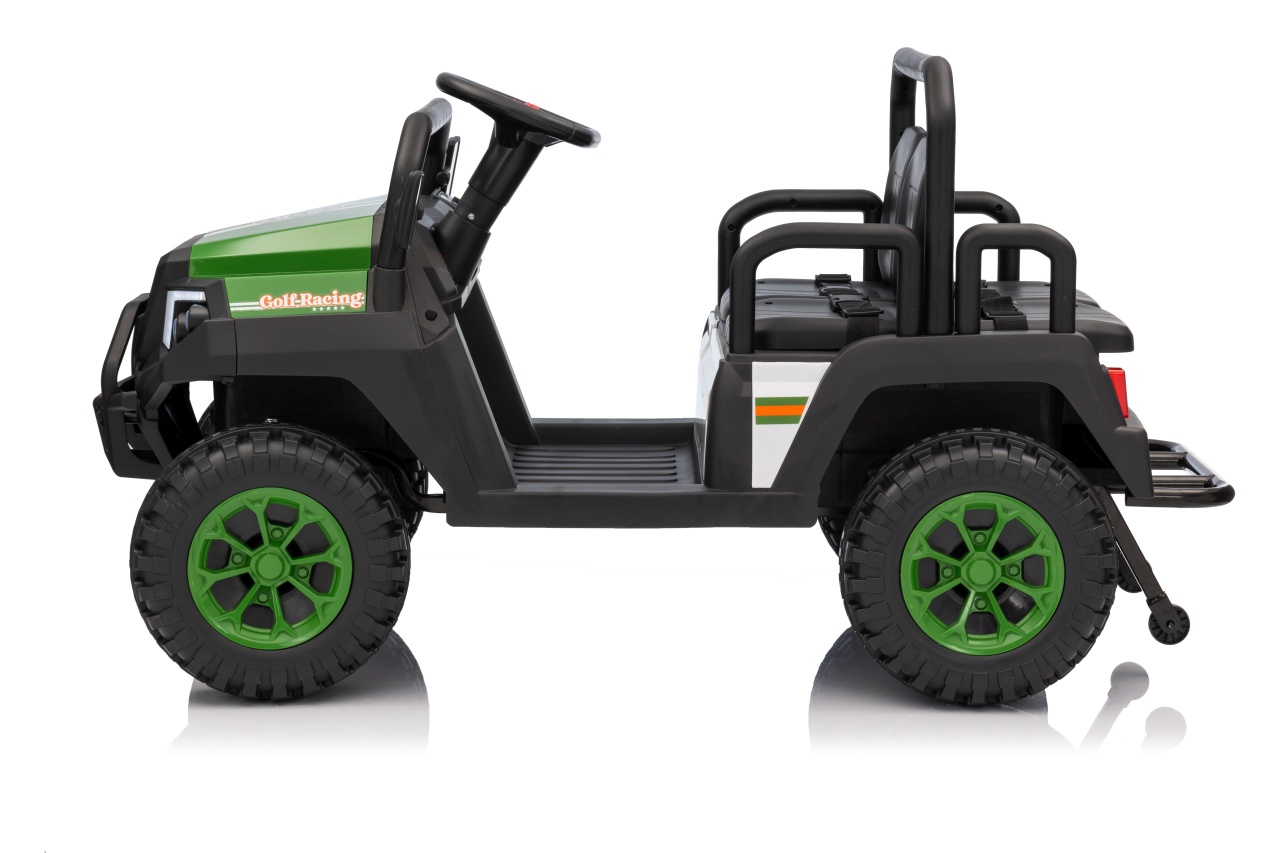 Masinuta electrica pentru copii UTV Champion 4 locuri 24V 400W (650C) Verde - Autokids.ro - poza 2