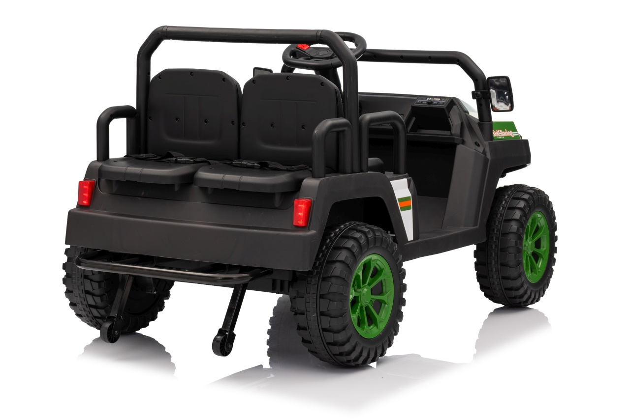 Masinuta electrica pentru copii UTV Champion 4 locuri 24V 400W (650C) Verde - Autokids.ro - poza 3