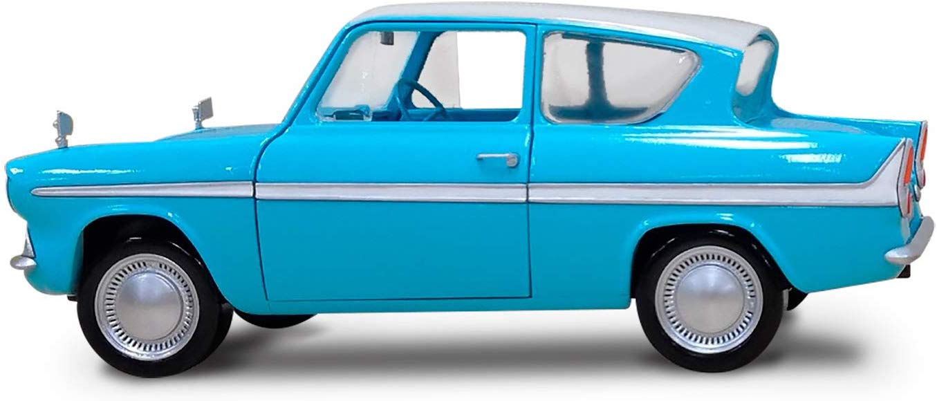 Masinuta Ford Anglia 1:24 si figurina Harry Potter Jada Toys - poza 3