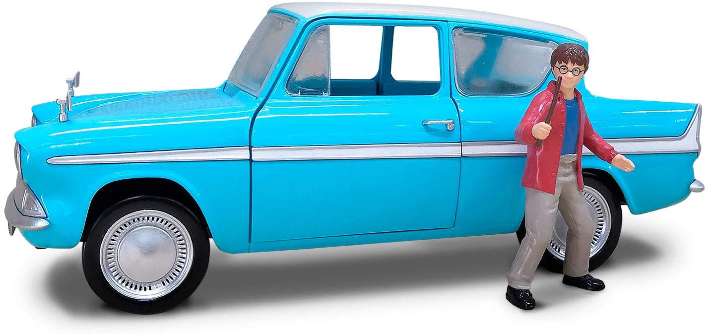 Masinuta Ford Anglia 1:24 si figurina Harry Potter Jada Toys - poza 5