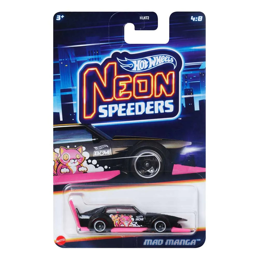 Masinuta Hot Wheels Neon Speeders 1:64 diverse modele - poza 2