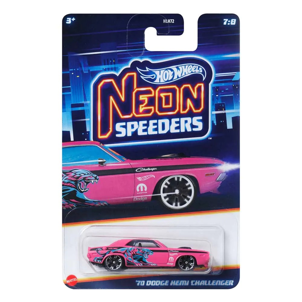Masinuta Hot Wheels Neon Speeders 1:64 diverse modele - poza 4