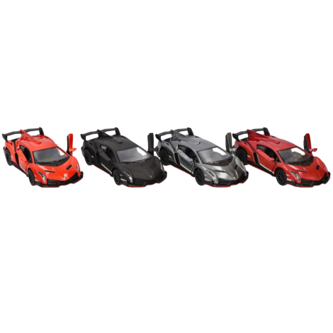 Masinuta Lamborghini Veneno, die-cast, scara 1 la 36, lungime 13 cm - poza 2