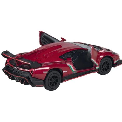 Masinuta Lamborghini Veneno, die-cast, scara 1 la 36, lungime 13 cm - poza 3