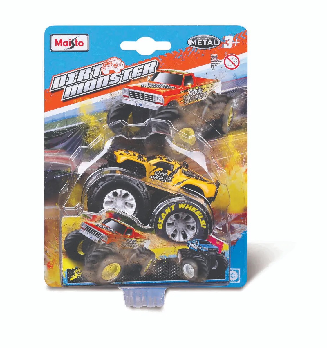 Masinuta Maisto Dirt Monster diverse modele - poza 2