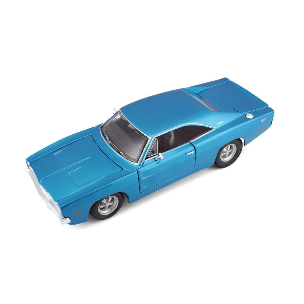 Masinuta Maisto Special Edition 1969 Dodge Charger 1:25 Albastru - poza 3
