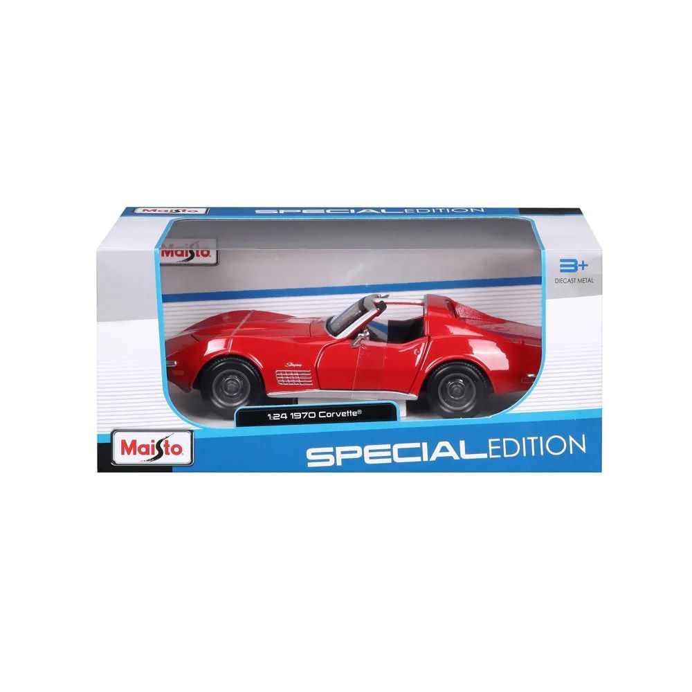 Masinuta Maisto Special Edition Chevrolet Corvette 1970 1:24 - poza 2