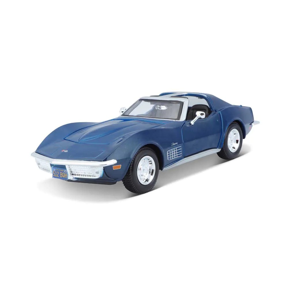 Masinuta Maisto Special Edition Chevrolet Corvette 1970 1:24 Blue - poza 1