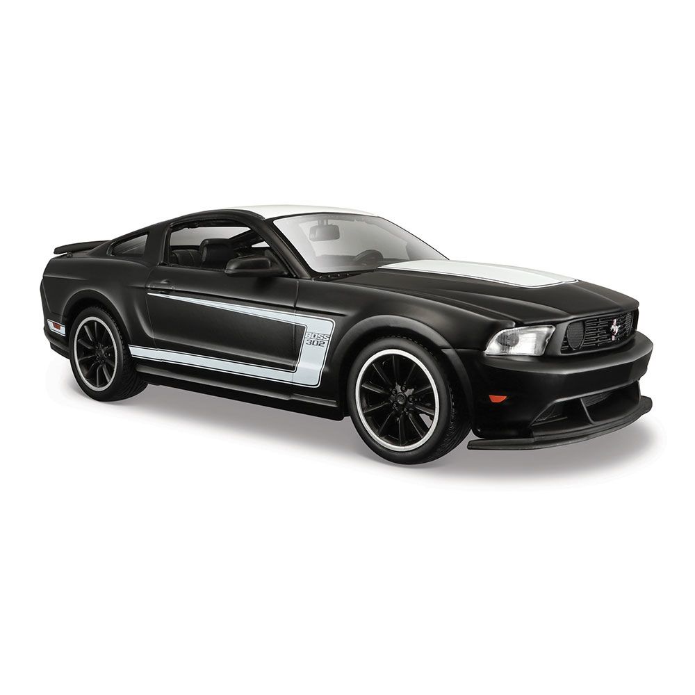 Masinuta Maisto Special Edition Ford Mustang Boss 302 Negru Mat - poza 1