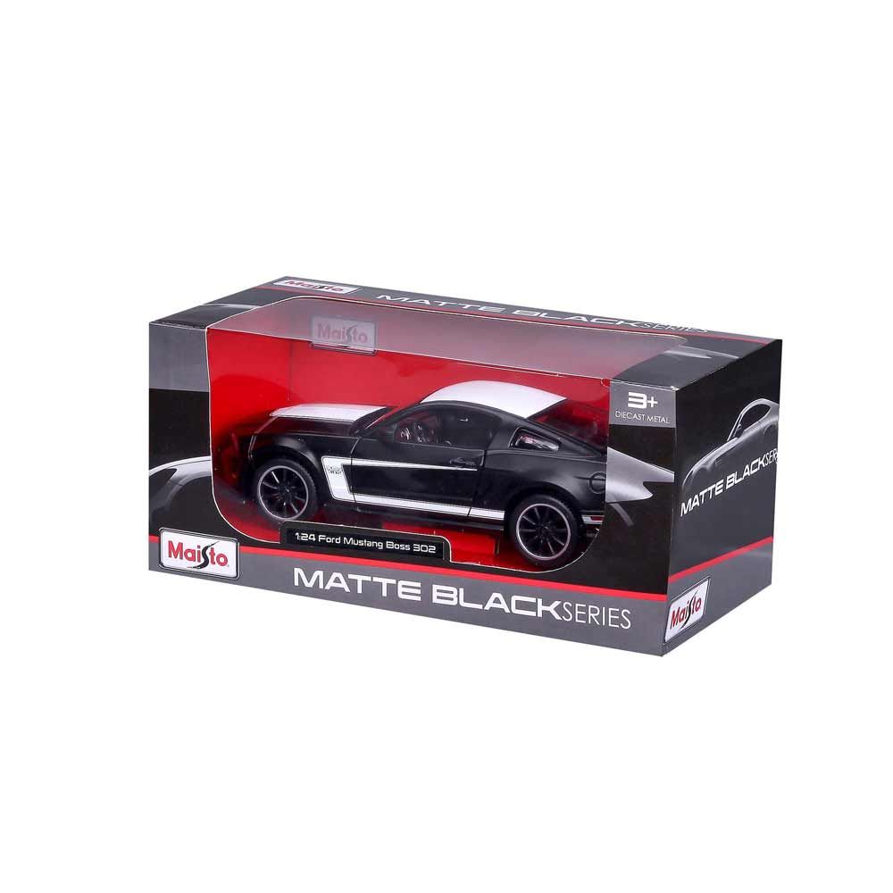 Masinuta Maisto Special Edition Ford Mustang Boss 302 Negru Mat - poza 2