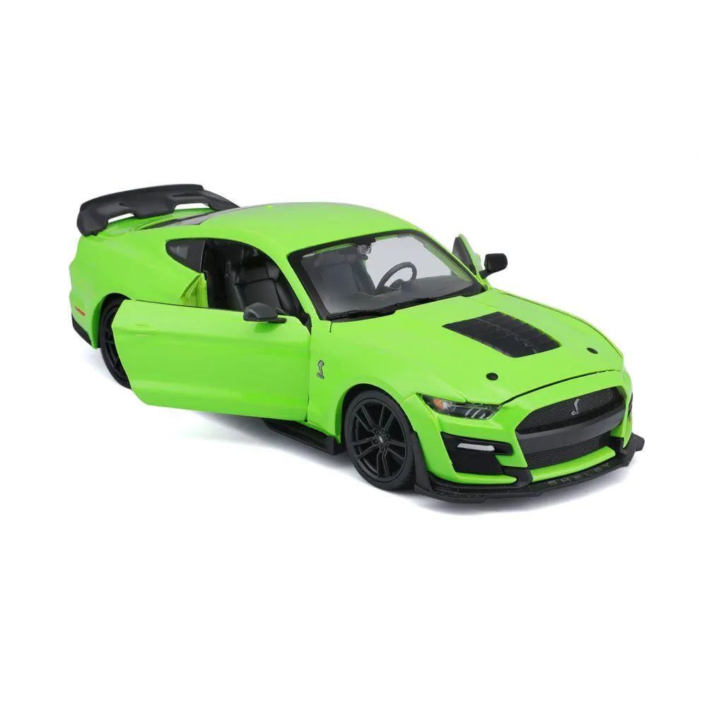 Masinuta Maisto Special Edition Ford Mustang Shelby GT500 2020 verde 1:24 - poza 3