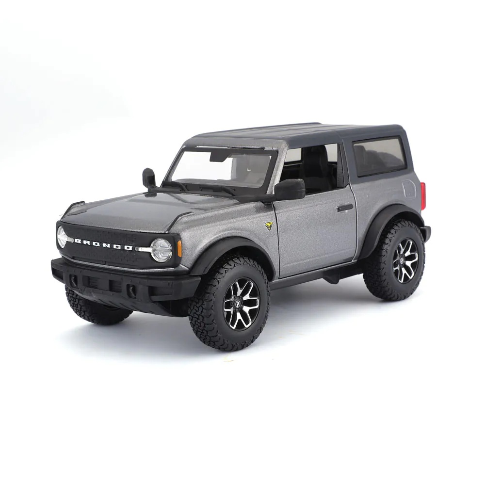 Masinuta Maisto Special Edition Jeep 2021 Ford Bronco 1:24 Gri - poza 1