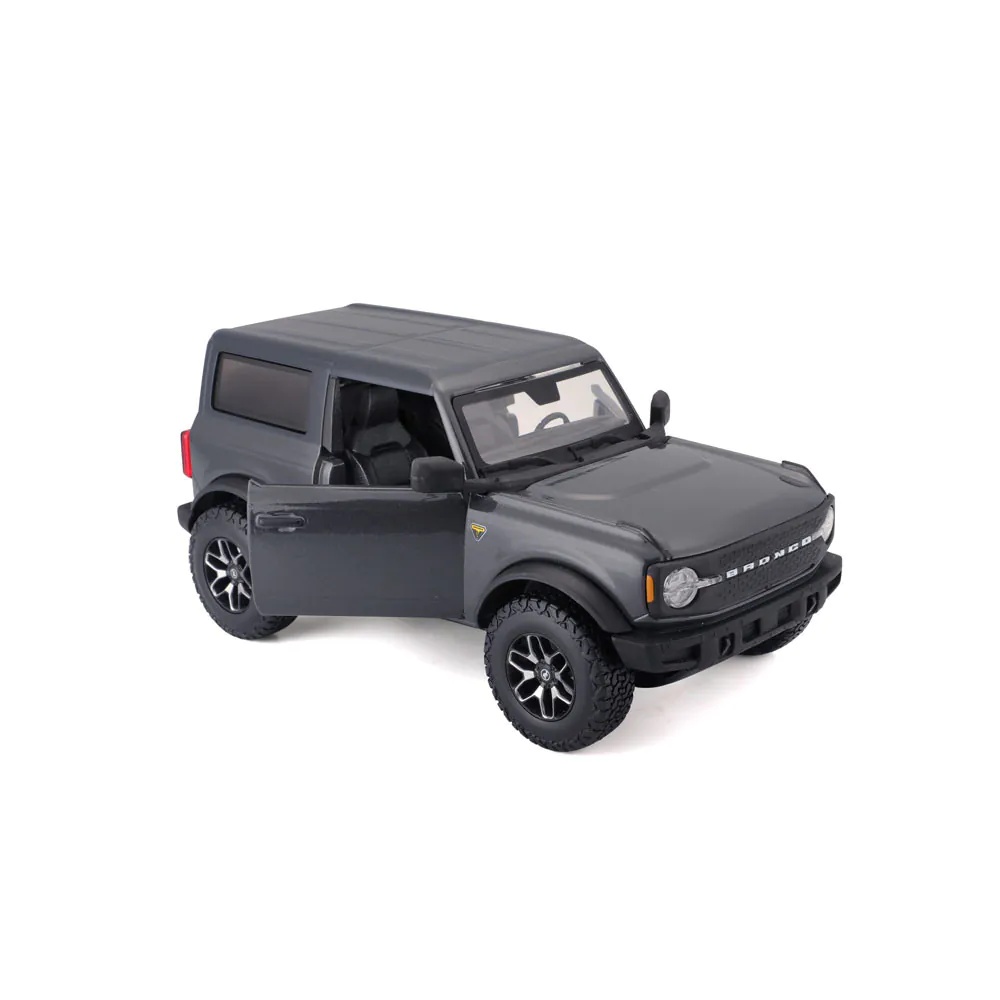 Masinuta Maisto Special Edition Jeep 2021 Ford Bronco 1:24 Gri - poza 4