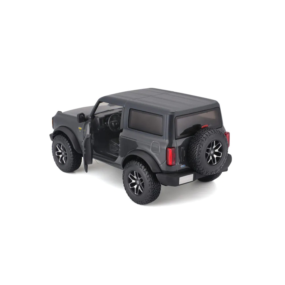 Masinuta Maisto Special Edition Jeep 2021 Ford Bronco 1:24 Gri - poza 5