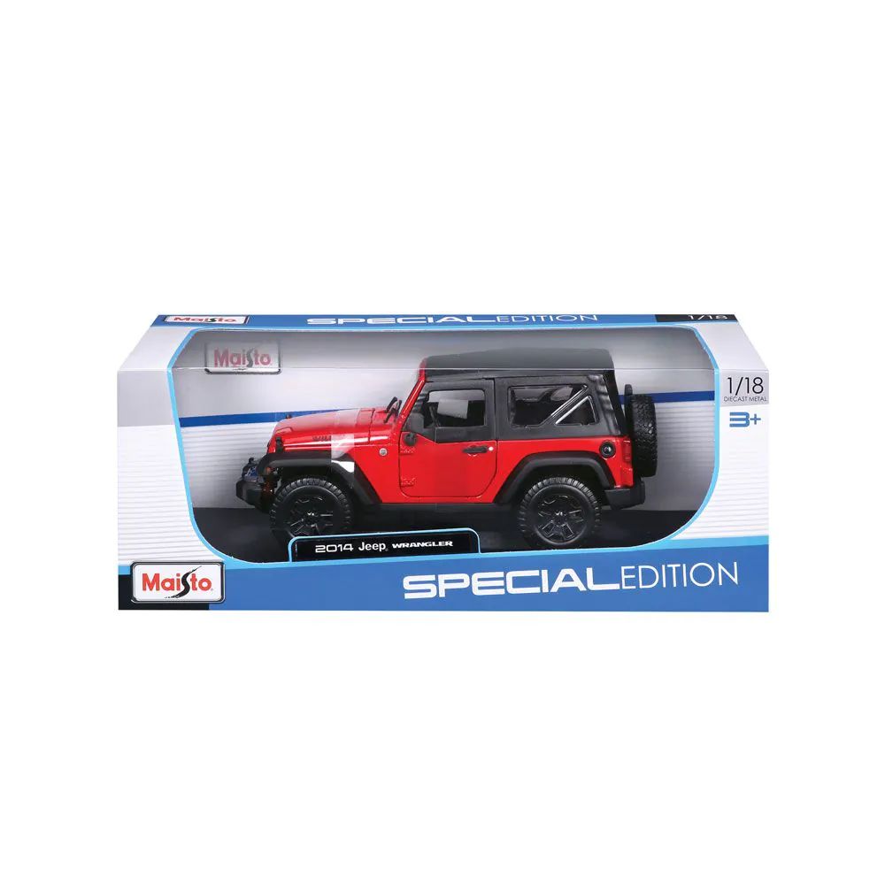 Masinuta Maisto Special Edition Jeep Wrangler 1:18 - poza 2