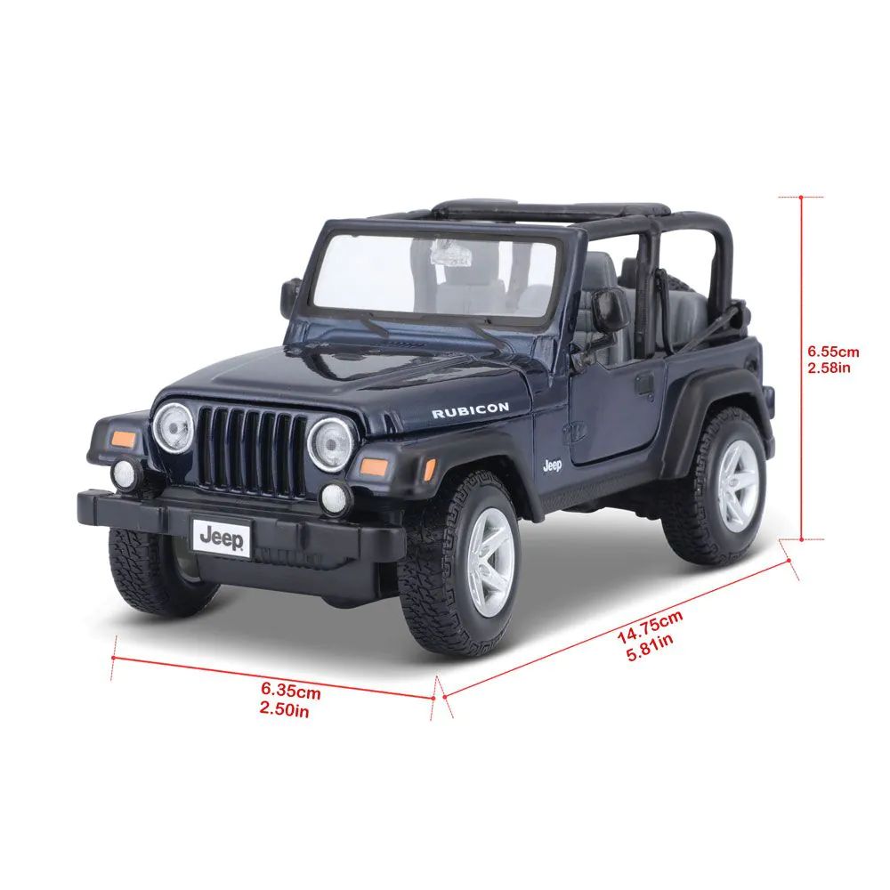 Masinuta Maisto Special Edition Jeep Wrangler 1:27 - poza 5