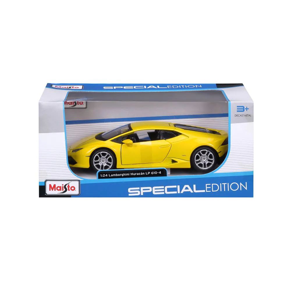Masinuta Maisto Special Edition Lamborghini Huracan LP 610-4 1:24 Galben - poza 3